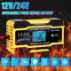 7 степенно умно процесорно зарядно за акумулатор 12V 24V - 10A 7 степенно умно процесорно зарядно за акумулатор 12V 24V - 10A