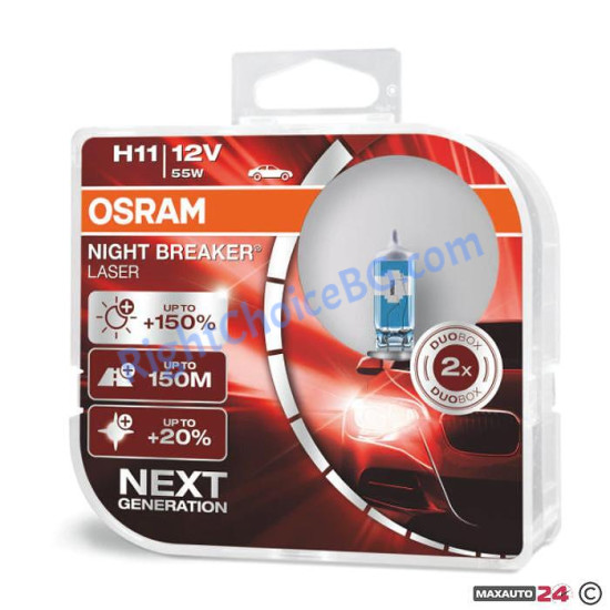 Халогенни крушки Osram Night Breaker Laser  H11 2бр/к-т