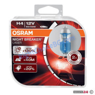 Халогенни крушки Osram Night Breaker Laser H4 2бр/к-т Халогенни крушки Osram Night Breaker Laser H4 2бр/к-т