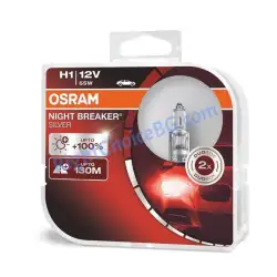 Халогенни крушки Osram Night Breaker Silver  H1 2бр/к-т