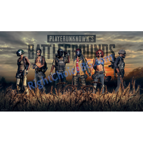 Подложка за мишка PlayerUnknown’s Battlegrounds, Размер 70x30см и 90х40см