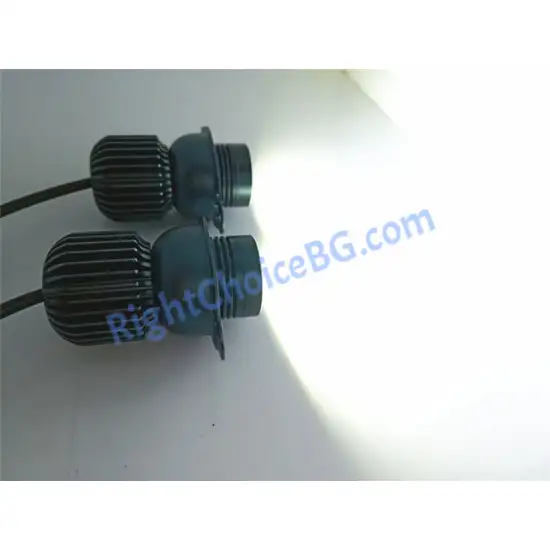 Висок Клас! 160W LED Крушки Angel Eyes 6000K за BMW E90 E91 Висок Клас! 160W LED Крушки Angel Eyes 6000K за BMW E90 E91