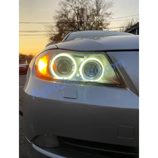 Висок Клас! 160W LED Крушки Angel Eyes 6000K за BMW E90 E91 Висок Клас! 160W LED Крушки Angel Eyes 6000K за BMW E90 E91