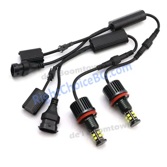 Висок Клас! 80W LED Крушки Angel Eyes 6000K за BMW E82 E90 E91 E60 E61 E70 E71 Висок Клас! 80W LED Крушки Angel Eyes 6000K за BMW E82 E90 E91 E60 E61 E70 E71