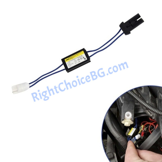 ЛЕД Канбус T10 T15 W5W декодер за грешка, led canbus error fix, 12V, 2 броя в комплект