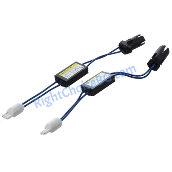 ЛЕД Канбус T10 T15 W5W декодер за грешка, led canbus error fix, 12V, 2 броя в комплект