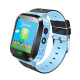 Детски смарт часовник Q528, Smart Watch, GPS, WIFI, SOS, LBS, Син