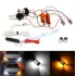 Комбинирана крушка за мигач с дневна светлина, DRL LED, Универсални, 12V, 2 броя в комплект