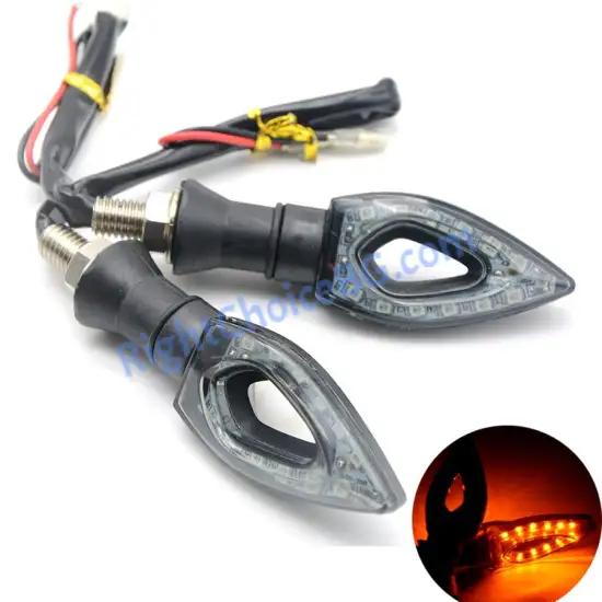 Универсални LED мигачи за мотор мотоциклет, 12 диода, 12V, 2 броя в комплект Универсални LED мигачи за мотор мотоциклет, 12 диода, 12V, 2 броя в комплект