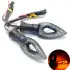 Универсални LED мигачи за мотор мотоциклет, 12 диода, 12V, 2 броя в комплект