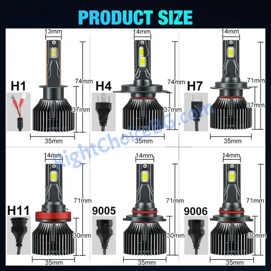 Висок клас F4 LED крушки 120W 6500K, 2 броя лед в комплект, 12V/24V Висок клас F4 LED крушки 120W 6500K, 2 броя лед в комплект, 12V/24V