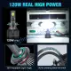 Висок клас F4 LED крушки 120W 6500K, 2 броя лед в комплект, 12V/24V Висок клас F4 LED крушки 120W 6500K, 2 броя лед в комплект, 12V/24V