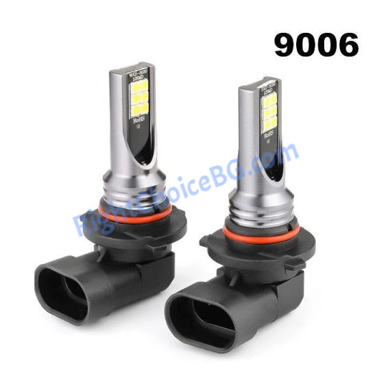 LED Диодни крушки 9006 HB4 2бр/к-т