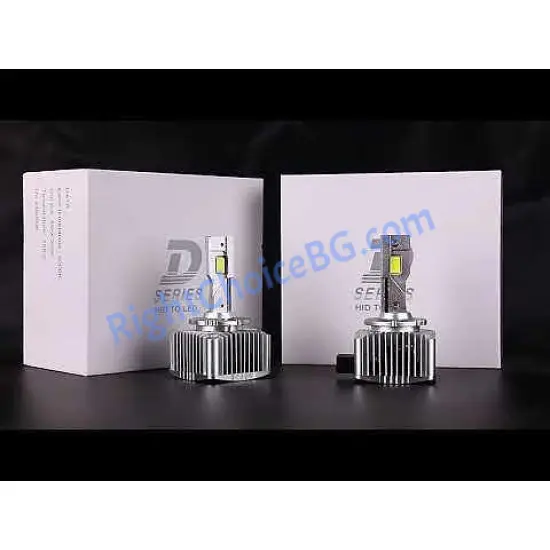 Висок Клас LED Крушки D PRO, Заместител за оригинален ксенон D1S D2S D3S D1R D2R D3R