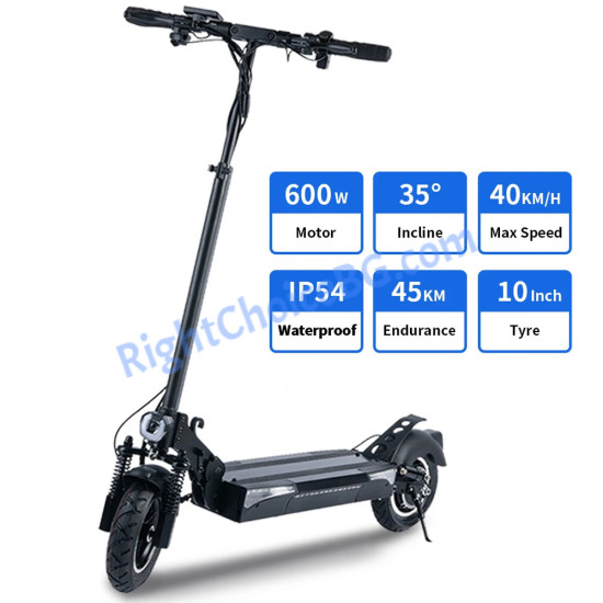 Голяма Електрическа тротинетка, Max Wheel T4, 600W