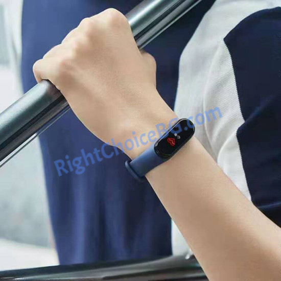 Смарт гривна часовник M5 Тъмно син, Фитнес гривна, Smart Watch Bluetooth Смарт гривна часовник M5 Тъмно син, Фитнес гривна, Smart Watch Bluetooth
