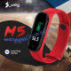Смарт гривна часовник M5 Червен, Фитнес гривна, Smart Watch Bluetooth Смарт гривна часовник M5 Червен, Фитнес гривна, Smart Watch Bluetooth
