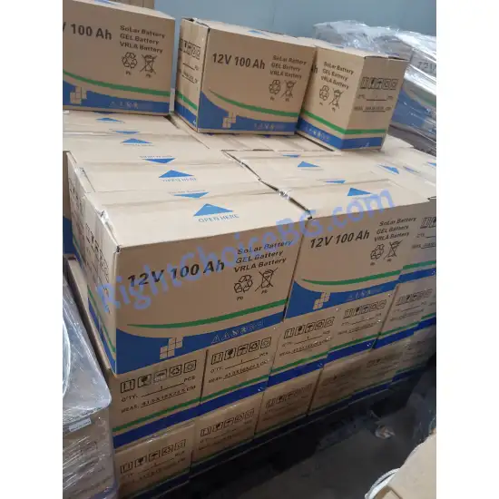 Гелов Тягов Акумулатор 100Ah Greensun GEL AGM 12V Гелов Тягов Акумулатор 100Ah Greensun GEL AGM 12V