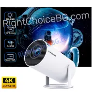 Смарт мини видео проектор Magcubic - HY300 Pro 130 инча HD 4K LED Android Youtube Netflix