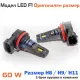 LED крушки оригинален размер H8/H9/H11 за директен монтаж