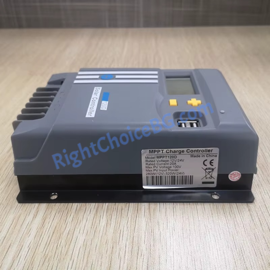 Висок клас MPPT Соларен контролер 100V 20A, 12V / 24V Висок клас MPPT Соларен контролер 100V 20A, 12V / 24V