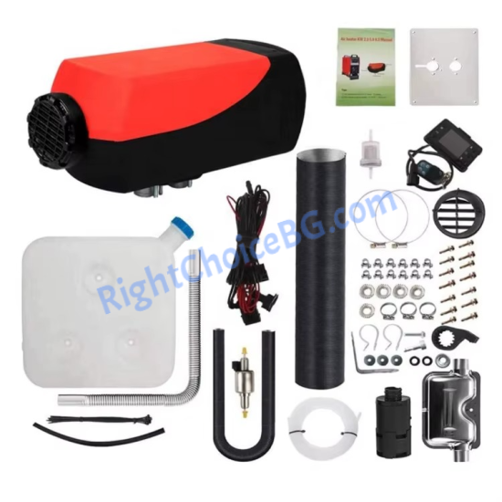 Суха дизелова печка 5 kW – 12V/24V универсална система за отопление Суха дизелова печка 5 kW – 12V/24V универсална система за отопление