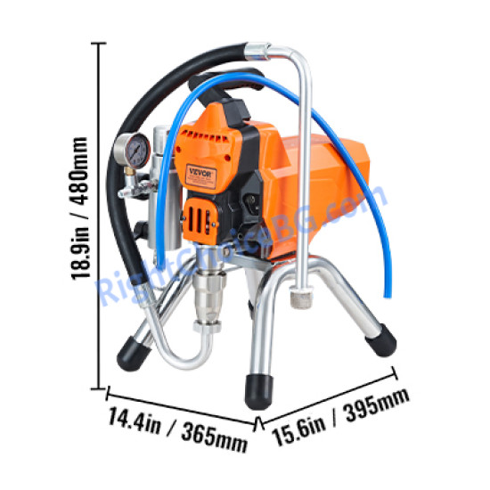 Професионална машина за безвъздушно боядисване 2200 W Професионална машина за безвъздушно боядисване 2200 W